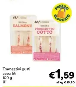 Unes Tramezzini gusti assortiti offerta