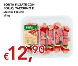 Migross Superstore Bontà filzate con pollo, tacchino e suino Fileni offerta
