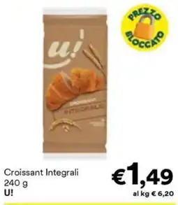 Unes Croissant Integrali U! offerta