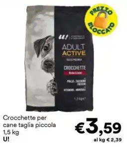 Unes Crocchette per cane taglia piccola U! offerta