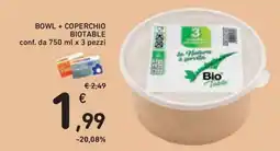 Conad Superstore Bowl + coperchio Biotable offerta
