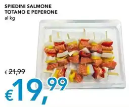 Migross Superstore Spiedini salmone totano e peperone offerta