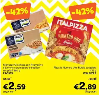 Merluzzo Gratinato FROSTA