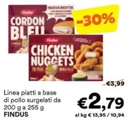 Unes Chicken Nuggets Findus offerta