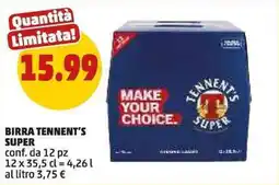 PENNY Birra Tennent's Super offerta