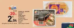 Conad Superstore Panini al vapore Gua Bao Naoki, Pane Naan Shandar offerta