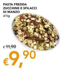 Migross Superstore Pasta fredda zucchine e sfilacci di manzo offerta