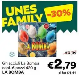 Unes Ghiaccioli La Bomba offerta
