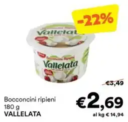 Unes Bocconcini ripieni Vallelata offerta
