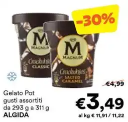 Unes Gelato Pot Algida offerta