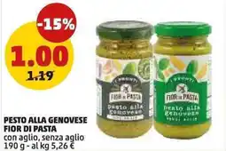 PENNY Pesto alla genovese fior di pasta offerta