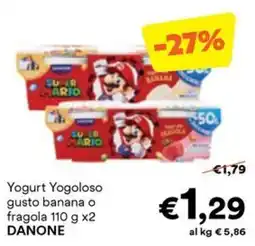 Unes Yogurt Yogoloso DANONE offerta
