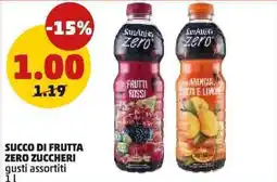 PENNY Succo di frutta zero zuccheri offerta