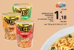 Conad Superstore Noodles cup saikebon offerta
