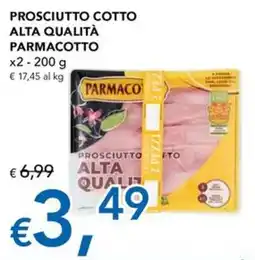 Migross Superstore Prosciutto cotto Parmacotto offerta