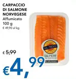 Migross Superstore Carpaccio di salmone norvegese offerta