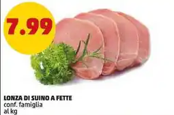 PENNY Lonza di suino a fette offerta