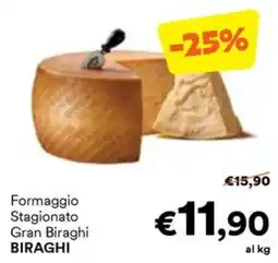 Unes Formaggio Stagionato Gran Biraghi offerta