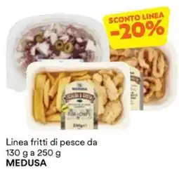 Unes Linea fritti di pesce MEDUSA offerta
