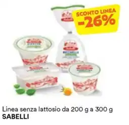 Unes Linea senza lattosio SABELLI offerta