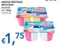Migross Superstore Nestlé Fruttolo Maxi Duo offerta