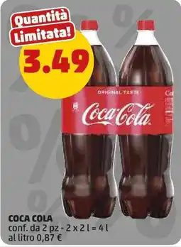 PENNY Coca Cola offerta