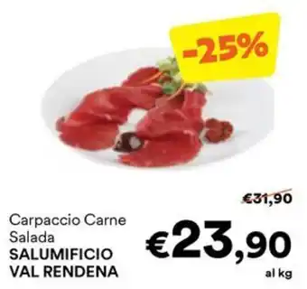 Carpaccio Carne Salada