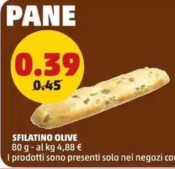 PENNY Sfilatino olive offerta
