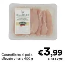 Unes Controfiletto di pollo allevato a terra offerta