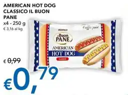 Migross Superstore American hot dog classico il buon pane offerta
