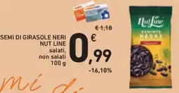 Conad Superstore Semi di girasole neri Nut Line offerta