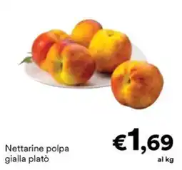 Unes Nettarine polpa gialla platò offerta