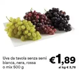 Unes Uva da tavola senza semi offerta