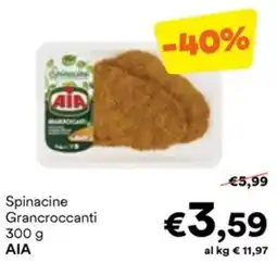 Unes Spinacine Grancroccanti AIA offerta