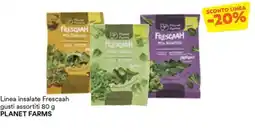 Unes Linea insalate Frescaah Planet Farms offerta