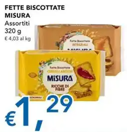 Migross Superstore Fette biscottate Misura assortiti offerta
