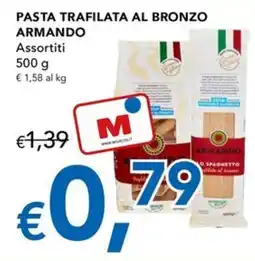 Migross Superstore Pasta trafileta al bronzo Armando offerta