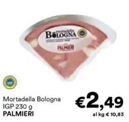 Unes Mortadella Bologna IGP PALMIERI offerta