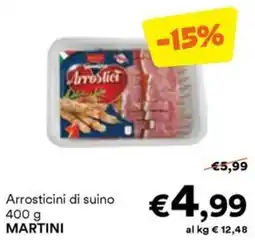 Unes Arrosticini di suino MARTINI offerta