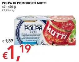 Migross Superstore Polpa di pomodoro Mutti offerta