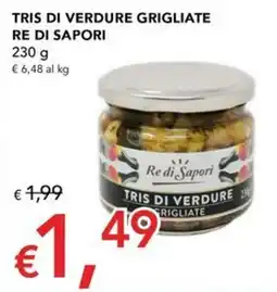 Migross Superstore Tris di verdure grigliate Re di Sapori offerta
