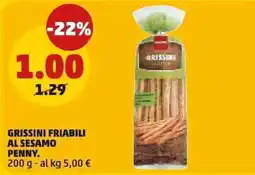 PENNY Grissini friabili al sesamo Penny offerta