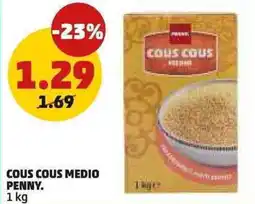 PENNY Cous cous medio Penny offerta