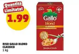 PENNY Riso Gallo Blond Classico offerta