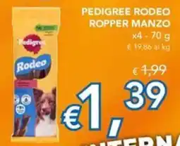 Migross Superstore Pedigree Rodeo Ropper Manzo offerta
