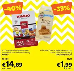 Unes Capsule caffé Spaccanapoli compatibili con Nespresso offerta