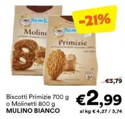 Unes Biscotti Primizie o Molinetti offerta