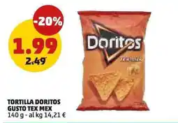 PENNY Tortilla Doritos Gusto Tex Mex offerta