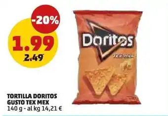 PENNY Tortilla Doritos Gusto Tex Mex offerta