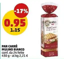 PENNY Pan Carrè Mulino Bianco offerta